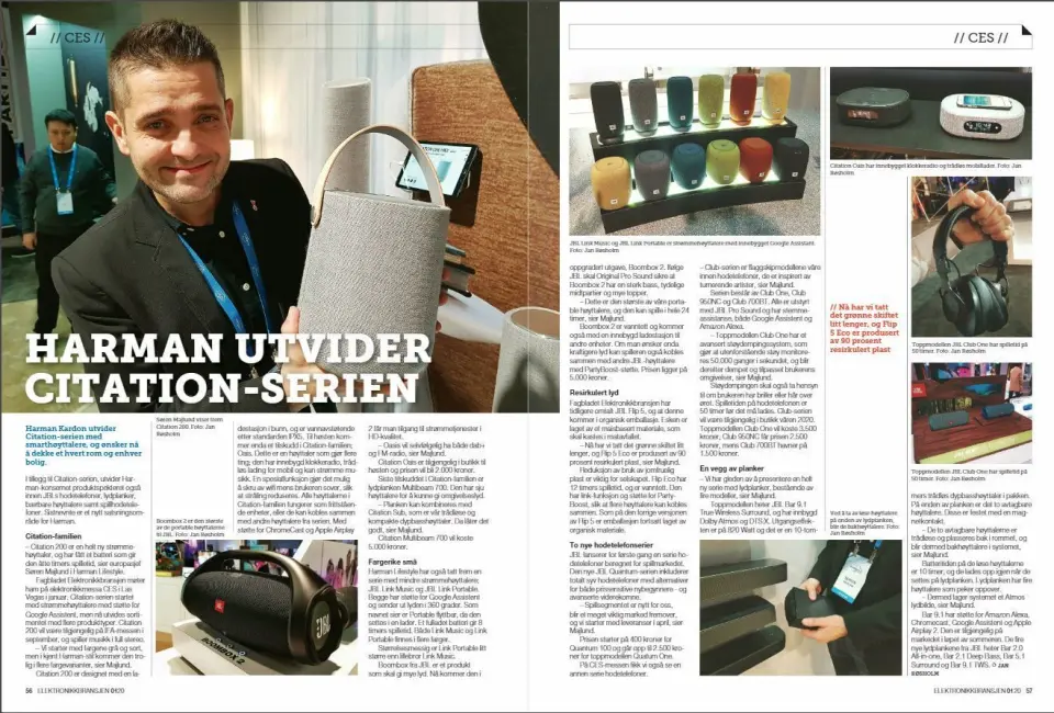 Artikkelen ble første gang publisert i papirutgaven av fagbladet Elektronikkbransjen nr. 1/2020, som ble distribuert 13. februar. Her kan du lese artikkelen og bla gjennom digitalutgaven av bladet. Du kan lese alle utgaver av bladet digitalt, fra og med nr. 1/1937, på elektronikkbransjen.no/historiskarkiv. Artikkelen ble første gang publisert i papirutgaven av fagbladet Elektronikkbransjen nr. 1/2020, som ble distribuert 13. februar. Her kan du lese artikkelen og bla gjennom digitalutgaven av bladet. Du kan lese alle utgaver av bladet digitalt, fra og med nr. 1/1937, på elektronikkbransjen.no/historiskarkiv.