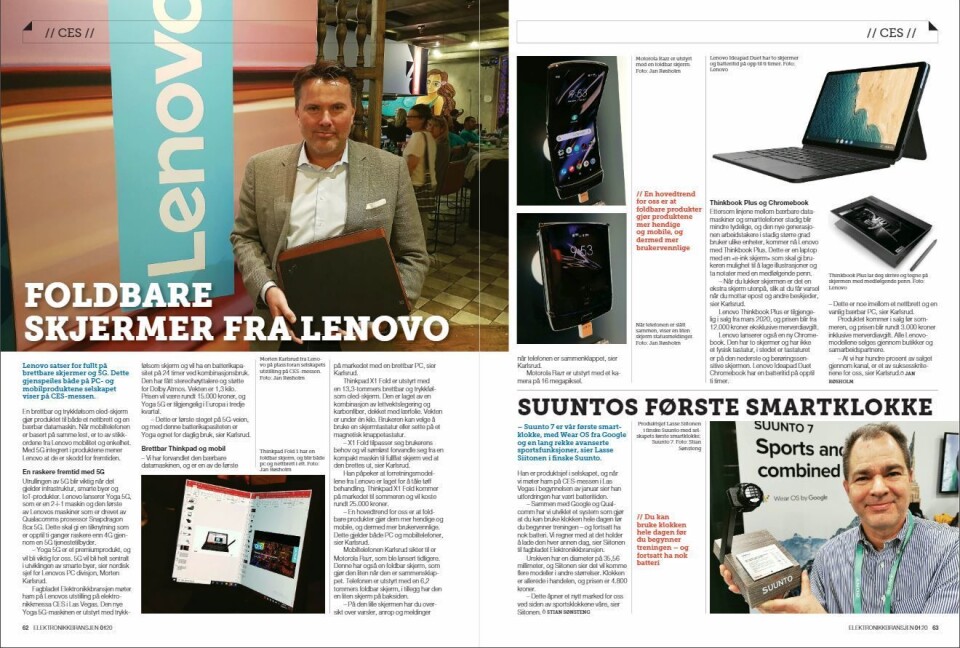 Artikkelen ble første gang publisert i papirutgaven av fagbladet Elektronikkbransjen nr. 1/2020, som ble distribuert 13. februar. Her kan du lese artikkelen og bla gjennom digitalutgaven av bladet. Du kan lese alle utgaver av bladet digitalt, fra og med nr. 1/1937, på elektronikkbransjen.no/historiskarkiv.