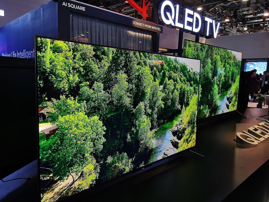 TCL C71 har qled-panel og kommer i 50, 55 og 65 tommer. Foto: Stian Sønsteng. TCL C71 har qled-panel og kommer i 50, 55 og 65 tommer. Foto: Stian Sønsteng.