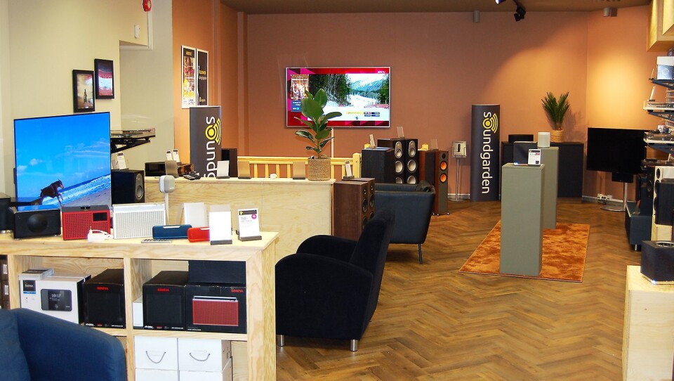 Soundgarden Bergen har kjedens nye butikkonsept. Foto: Soundgarden