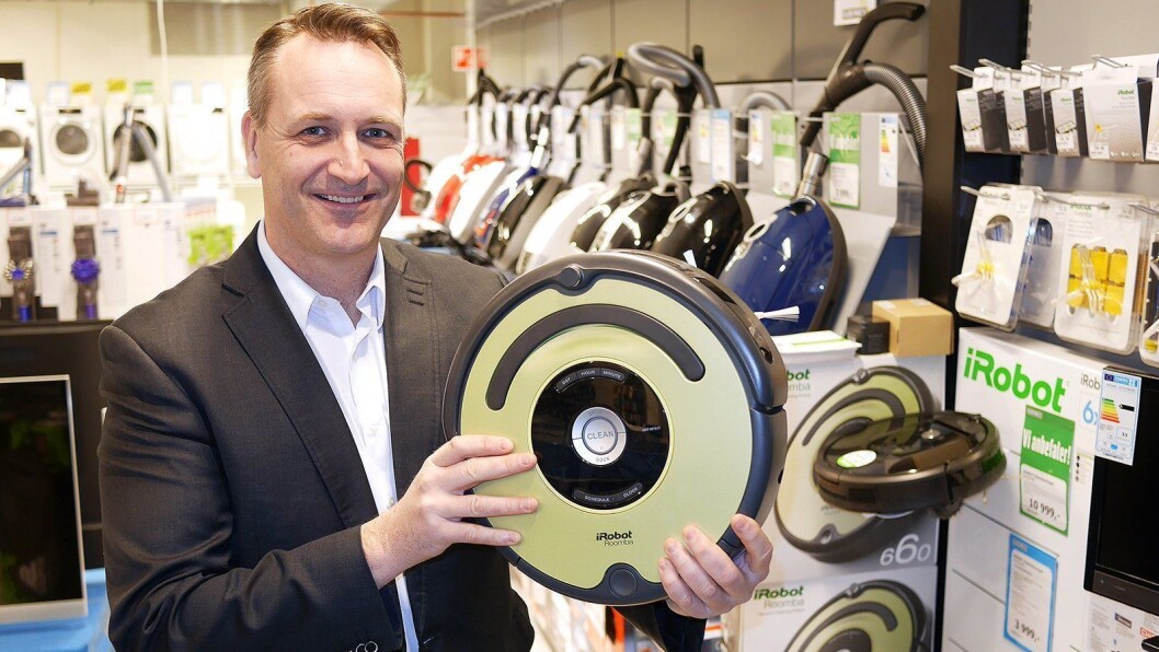 Robotstøvsugerne står nå for 18 prosent av markedet, og håndholdte støvsugere gjør det også meget bra. Foto: Stian Sønsteng Robotstøvsugerne står nå for 18 prosent av markedet, og håndholdte støvsugere gjør det også meget bra. Foto: Stian Sønsteng