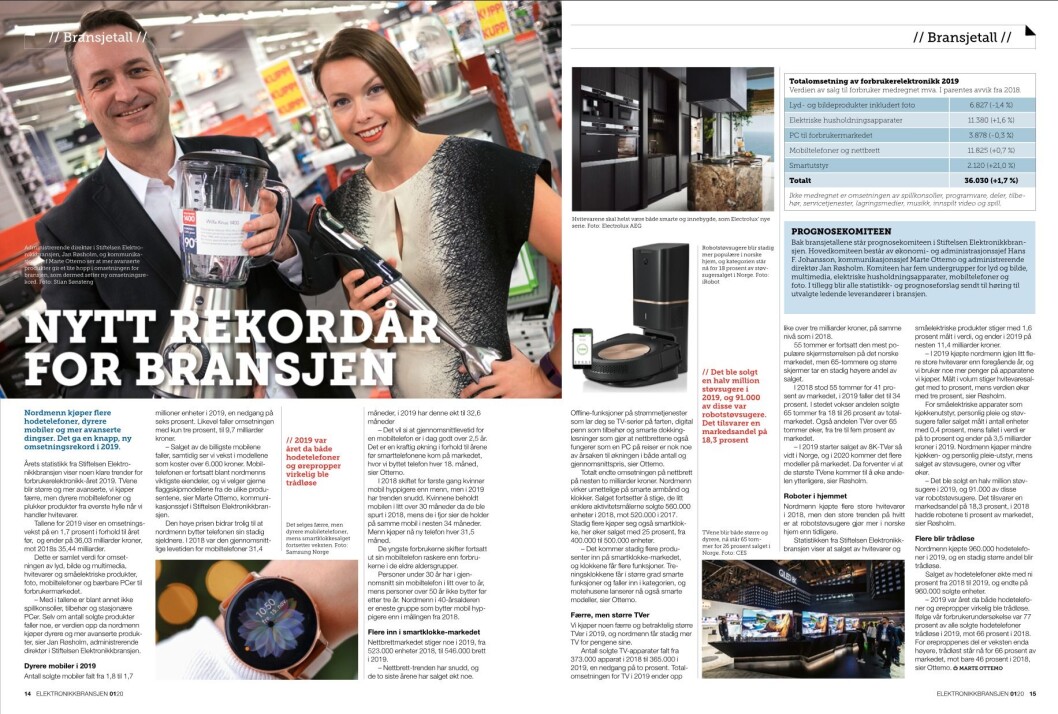 Artikkelen er også publisert i papirutgaven av fagbladet Elektronikkbransjen nr. 1/2020, som ble distribuert 12. februar. <a href="https://www.mypaper.se/html5/customer/248/12757/?page=14" target="_blank" rel="noopener">Her kan du lese artikkelen</a> og bla gjennom digitalutgaven av bladet. Du kan lese alle utgaver av bladet digitalt, fra og med nr. 1/1937, på <a href="https://www.elektronikkbransjen.no/historiskarkiv" target="_blank" rel="noopener">elektronikkbransjen.no/historiskarkiv</a>. Artikkelen er også publisert i papirutgaven av fagbladet Elektronikkbransjen nr. 1/2020, som ble distribuert 12. februar. <a href="https://www.mypaper.se/html5/customer/248/12757/?page=14" target="_blank" rel="noopener">Her kan du lese artikkelen</a> og bla gjennom digitalutgaven av bladet. Du kan lese alle utgaver av bladet digitalt, fra og med nr. 1/1937, på <a href="https://www.elektronikkbransjen.no/historiskarkiv" target="_blank" rel="noopener">elektronikkbransjen.no/historiskarkiv</a>.