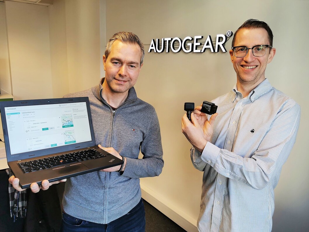 Stefan Jacobsen (t. v.) og Jostein Ludvigsen grunnla Soko, som senere ble Autogear. Foto: Stian Sønsteng Stefan Jacobsen (t. v.) og Jostein Ludvigsen grunnla Soko, som senere ble Autogear. Foto: Stian Sønsteng