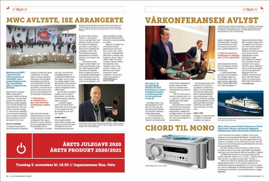 Artikkelen ble første gang publisert i papirutgaven av fagbladet Elektronikkbransjen nr. 2/2020, som ble distribuert 14. april. <a href="https://www.mypaper.se/html5/customer/248/12832/?page=10" target="_blank" rel="noopener">Her kan du lese artikkelen</a> og bla gjennom digitalutgaven av bladet. Du kan lese alle utgaver av bladet digitalt, fra og med nr. 1/1937, på <a href="https://www.elektronikkbransjen.no/historiskarkiv" target="_blank" rel="noopener">elektronikkbransjen.no/historiskarkiv</a>. Artikkelen ble første gang publisert i papirutgaven av fagbladet Elektronikkbransjen nr. 2/2020, som ble distribuert 14. april. <a href="https://www.mypaper.se/html5/customer/248/12832/?page=10" target="_blank" rel="noopener">Her kan du lese artikkelen</a> og bla gjennom digitalutgaven av bladet. Du kan lese alle utgaver av bladet digitalt, fra og med nr. 1/1937, på <a href="https://www.elektronikkbransjen.no/historiskarkiv" target="_blank" rel="noopener">elektronikkbransjen.no/historiskarkiv</a>.