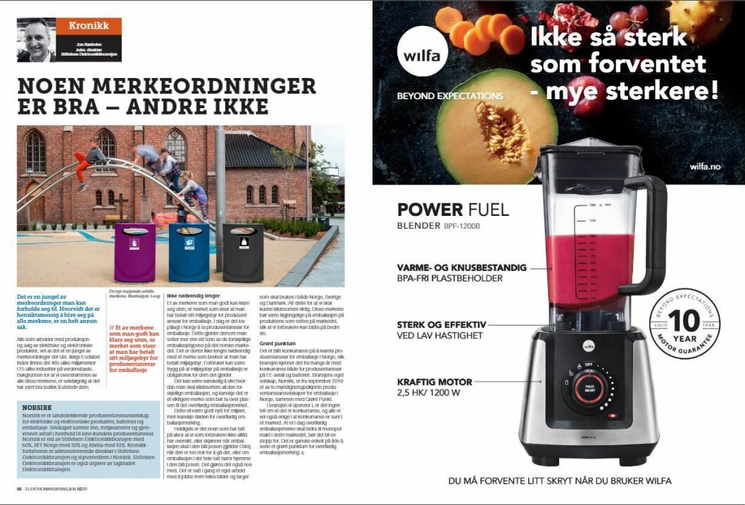 Artikkelen ble første gang publisert i papirutgaven av fagbladet Elektronikkbransjen nr. 2/2020, som ble distribuert 14. april. <a href="https://www.mypaper.se/html5/customer/248/12832/?page=98" target="_blank" rel="noopener">Her kan du lese artikkelen</a> og bla gjennom digitalutgaven av bladet. Du kan lese alle utgaver av bladet digitalt, fra og med nr. 1/1937, på <a href="https://www.elektronikkbransjen.no/historiskarkiv" target="_blank" rel="noopener">elektronikkbransjen.no/historiskarkiv</a>. Artikkelen ble første gang publisert i papirutgaven av fagbladet Elektronikkbransjen nr. 2/2020, som ble distribuert 14. april. <a href="https://www.mypaper.se/html5/customer/248/12832/?page=98" target="_blank" rel="noopener">Her kan du lese artikkelen</a> og bla gjennom digitalutgaven av bladet. Du kan lese alle utgaver av bladet digitalt, fra og med nr. 1/1937, på <a href="https://www.elektronikkbransjen.no/historiskarkiv" target="_blank" rel="noopener">elektronikkbransjen.no/historiskarkiv</a>.