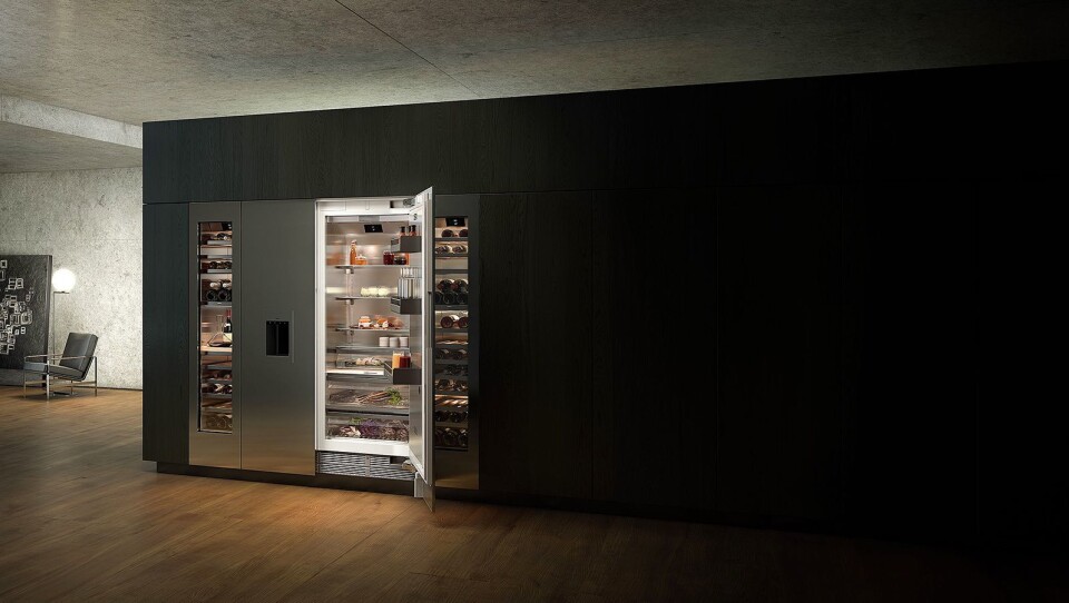 Fra EuroCucina 2018, der Gaggenau viste Vario Cooling 400-serien. Foto: Gaggenau
