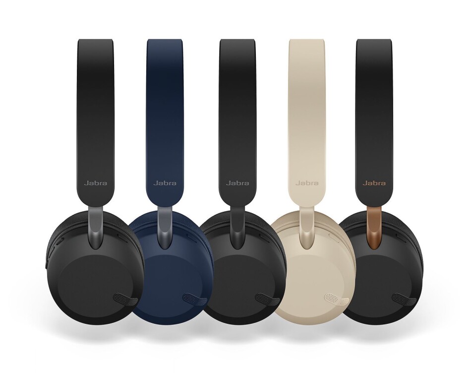 Jabra Elite 45h har 40 timers batteritid. Pris: 1.000,- Foto: Jabra.