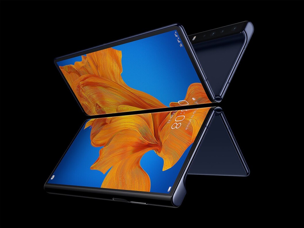 Den nye brettbare mobilen til Huawei, Mate Xs, kommer også på det norske markedet. Foto: Huawei Den nye brettbare mobilen til Huawei, Mate Xs, kommer også på det norske markedet. Foto: Huawei