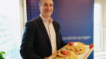 Adm. direktør Jan Røsholm i Stiftelsen Elektronikkbransjen. Foto: Marte Ottemo Adm. direktør Jan Røsholm i Stiftelsen Elektronikkbransjen. Foto: Marte Ottemo