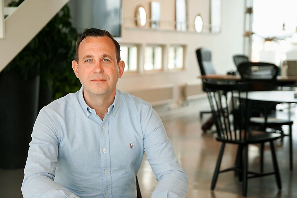 Tobias Lindh er sjef for Adyen i Norden og Baltikum. Foto: Adyen.