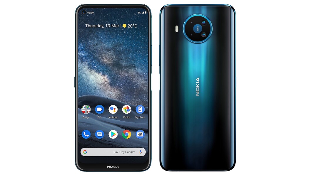 Nokia 8.3 5G er siste flaggskipet fra HMD Global, som sitter på rettighetene til Nokia-navnet. Foto: HMD Global Nokia 8.3 5G er siste flaggskipet fra HMD Global, som sitter på rettighetene til Nokia-navnet. Foto: HMD Global