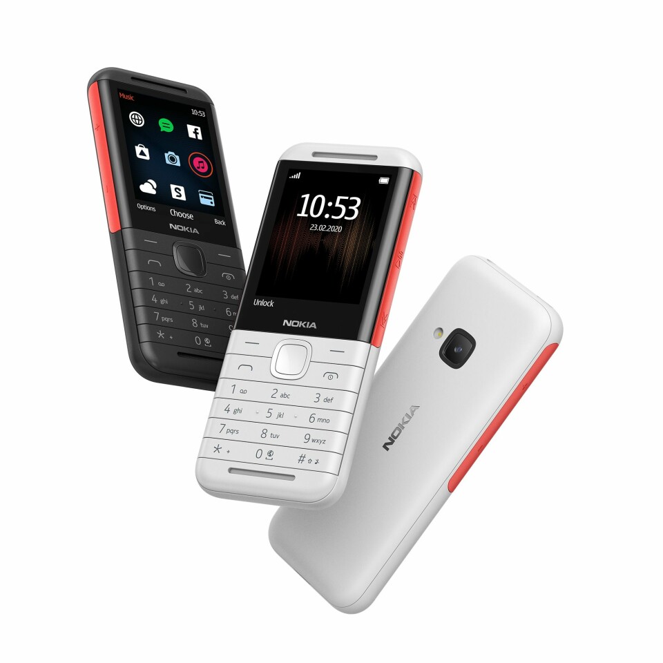 Lengter du tilbake til tiden med mp3-filer og et mobilbatteri som varte i dagevis? Retro-modellen 5310 lover begge deler. Foto: Nokia.