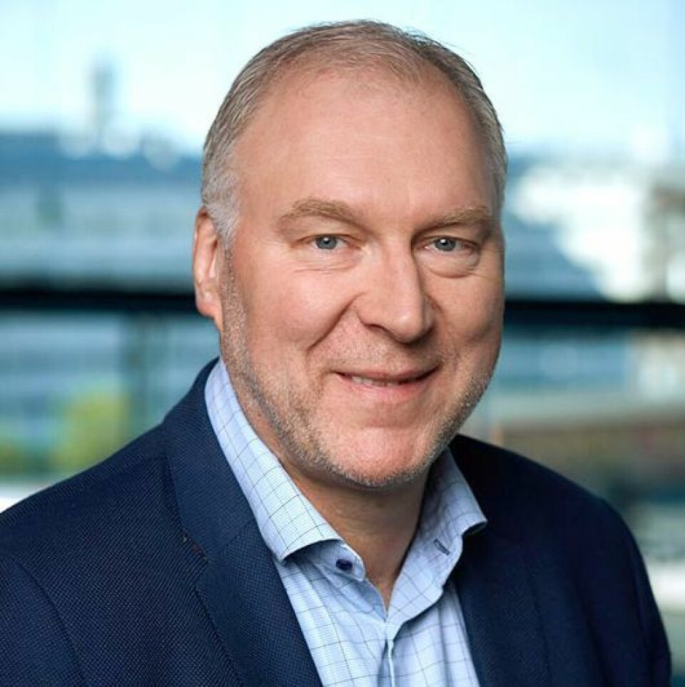 Stein-Erik Vellan, administrerende direktør i Telia Norge. Foto: Telia.