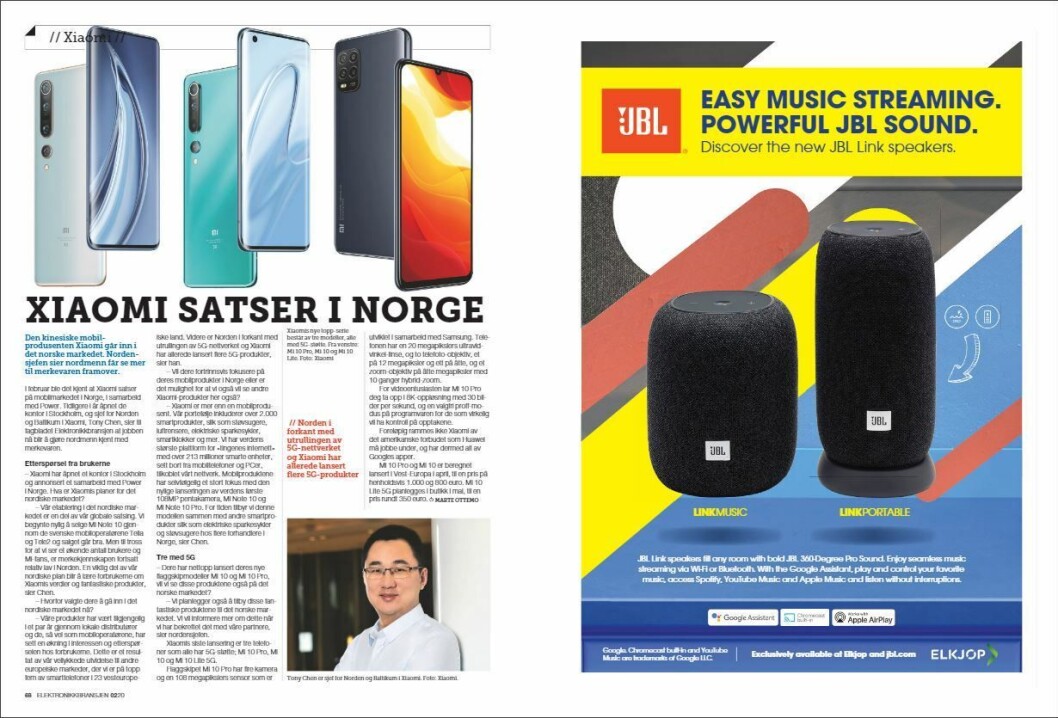 Artikkelen ble første gang publisert i papirutgaven av fagbladet Elektronikkbransjen nr. 2/2020, som ble distribuert 14. april. <a href="https://www.mypaper.se/html5/customer/248/12832/?page=68" target="_blank" rel="noopener">Her kan du lese artikkelen</a> og bla gjennom digitalutgaven av bladet. Du kan lese alle utgaver av bladet digitalt, fra og med nr. 1/1937, på <a href="https://www.elektronikkbransjen.no/historiskarkiv" target="_blank" rel="noopener">elektronikkbransjen.no/historiskarkiv</a>. Artikkelen ble første gang publisert i papirutgaven av fagbladet Elektronikkbransjen nr. 2/2020, som ble distribuert 14. april. <a href="https://www.mypaper.se/html5/customer/248/12832/?page=68" target="_blank" rel="noopener">Her kan du lese artikkelen</a> og bla gjennom digitalutgaven av bladet. Du kan lese alle utgaver av bladet digitalt, fra og med nr. 1/1937, på <a href="https://www.elektronikkbransjen.no/historiskarkiv" target="_blank" rel="noopener">elektronikkbransjen.no/historiskarkiv</a>.
