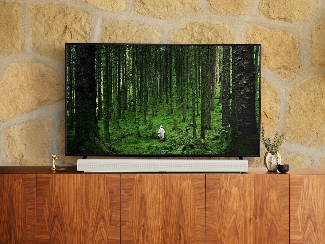 Arc er navnet på Sonos nye Dolby Atmos-lydplanke. Pris: 9.000,- Foto: Sonos Arc er navnet på Sonos nye Dolby Atmos-lydplanke. Pris: 9.000,- Foto: Sonos