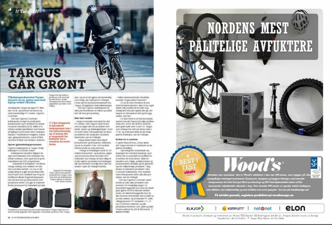 Artikkelen ble første gang publisert i papirutgaven av fagbladet Elektronikkbransjen nr. 3/2020, som ble distribuert 22. juni. <a href="https://www.mypaper.se/html5/customer/248/12881/?page=34" target="_blank" rel="noopener">Her kan du lese artikkelen</a> og bla gjennom digitalutgaven av bladet. Du kan lese alle utgaver av bladet digitalt, fra og med nr. 1/1937, på <a href="https://www.elektronikkbransjen.no/historiskarkiv" target="_blank" rel="noopener">elektronikkbransjen.no/historiskarkiv</a>. Artikkelen ble første gang publisert i papirutgaven av fagbladet Elektronikkbransjen nr. 3/2020, som ble distribuert 22. juni. <a href="https://www.mypaper.se/html5/customer/248/12881/?page=34" target="_blank" rel="noopener">Her kan du lese artikkelen</a> og bla gjennom digitalutgaven av bladet. Du kan lese alle utgaver av bladet digitalt, fra og med nr. 1/1937, på <a href="https://www.elektronikkbransjen.no/historiskarkiv" target="_blank" rel="noopener">elektronikkbransjen.no/historiskarkiv</a>.