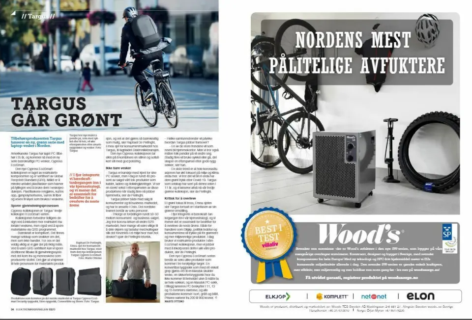 Artikkelen ble første gang publisert i papirutgaven av fagbladet Elektronikkbransjen nr. 3/2020, som ble distribuert 22. juni. Her kan du lese artikkelen og bla gjennom digitalutgaven av bladet. Du kan lese alle utgaver av bladet digitalt, fra og med nr. 1/1937, på elektronikkbransjen.no/historiskarkiv. Artikkelen ble første gang publisert i papirutgaven av fagbladet Elektronikkbransjen nr. 3/2020, som ble distribuert 22. juni. Her kan du lese artikkelen og bla gjennom digitalutgaven av bladet. Du kan lese alle utgaver av bladet digitalt, fra og med nr. 1/1937, på elektronikkbransjen.no/historiskarkiv.