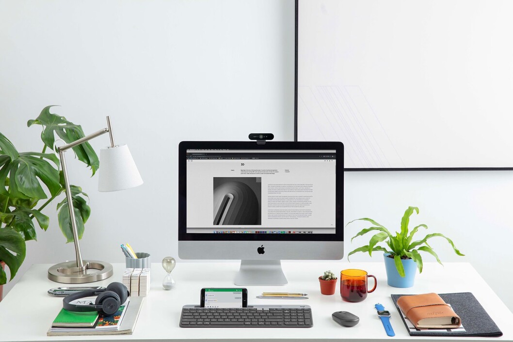 Logitech leverer utstyr både til kontor og hjemmekontor. Foto: Lotitech. Logitech leverer utstyr både til kontor og hjemmekontor. Foto: Lotitech.