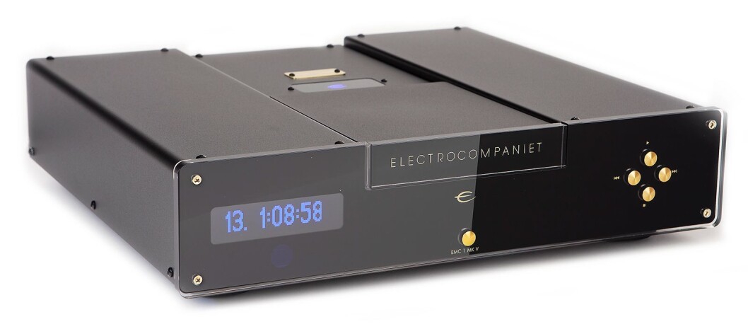 CD-spilleren EMC1 fra Electrocompaniet er kommet i en helt ny MkV-modell til 45.000 kroner. Foto: Electrocompaniet. CD-spilleren EMC1 fra Electrocompaniet er kommet i en helt ny MkV-modell til 45.000 kroner. Foto: Electrocompaniet.