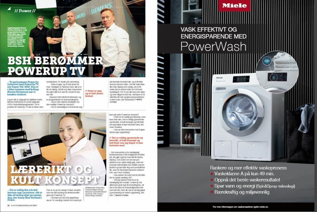 Artikkelen ble første gang publisert i papirutgaven av fagbladet Elektronikkbransjen nr. 3/2020, som ble distribuert 22. juni. <a href="https://www.mypaper.se/html5/customer/248/12881/?page=22" target="_blank" rel="noopener">Her kan du lese artikkelen</a> og bla gjennom digitalutgaven av bladet. Du kan lese alle utgaver av bladet digitalt, fra og med nr. 1/1937, på <a href="https://www.elektronikkbransjen.no/historiskarkiv" target="_blank" rel="noopener">elektronikkbransjen.no/historiskarkiv</a>. Artikkelen ble første gang publisert i papirutgaven av fagbladet Elektronikkbransjen nr. 3/2020, som ble distribuert 22. juni. <a href="https://www.mypaper.se/html5/customer/248/12881/?page=22" target="_blank" rel="noopener">Her kan du lese artikkelen</a> og bla gjennom digitalutgaven av bladet. Du kan lese alle utgaver av bladet digitalt, fra og med nr. 1/1937, på <a href="https://www.elektronikkbransjen.no/historiskarkiv" target="_blank" rel="noopener">elektronikkbransjen.no/historiskarkiv</a>.