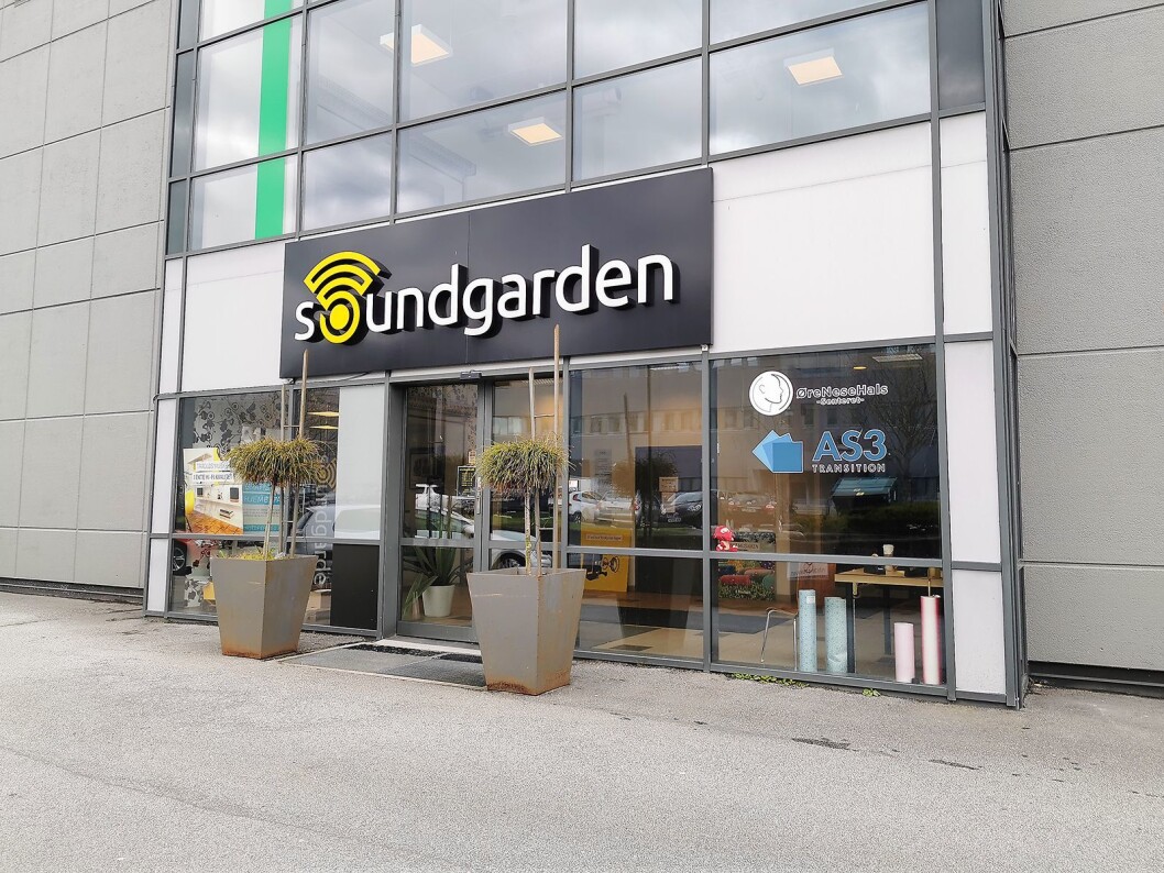 Soundgarden Forus holder til i Forus næringpark utenfor Stavanger. Foto: Atle Dreier. Soundgarden Forus holder til i Forus næringpark utenfor Stavanger. Foto: Atle Dreier.