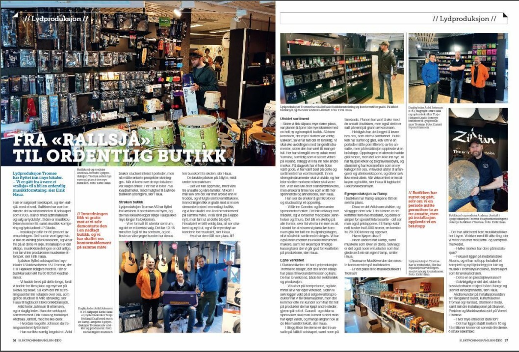 Artikkelen ble første gang publisert i papirutgaven av fagbladet Elektronikkbransjen nr. 3/2020, som ble distribuert 22. juni. <a href="https://www.mypaper.se/html5/customer/248/12881/?page=36" target="_blank" rel="noopener">Her kan du lese artikkelen</a> og bla gjennom digitalutgaven av bladet. Du kan lese alle utgaver av bladet digitalt, fra og med nr. 1/1937, på <a href="https://www.elektronikkbransjen.no/historiskarkiv" target="_blank" rel="noopener">elektronikkbransjen.no/historiskarkiv</a>. Artikkelen ble første gang publisert i papirutgaven av fagbladet Elektronikkbransjen nr. 3/2020, som ble distribuert 22. juni. <a href="https://www.mypaper.se/html5/customer/248/12881/?page=36" target="_blank" rel="noopener">Her kan du lese artikkelen</a> og bla gjennom digitalutgaven av bladet. Du kan lese alle utgaver av bladet digitalt, fra og med nr. 1/1937, på <a href="https://www.elektronikkbransjen.no/historiskarkiv" target="_blank" rel="noopener">elektronikkbransjen.no/historiskarkiv</a>.