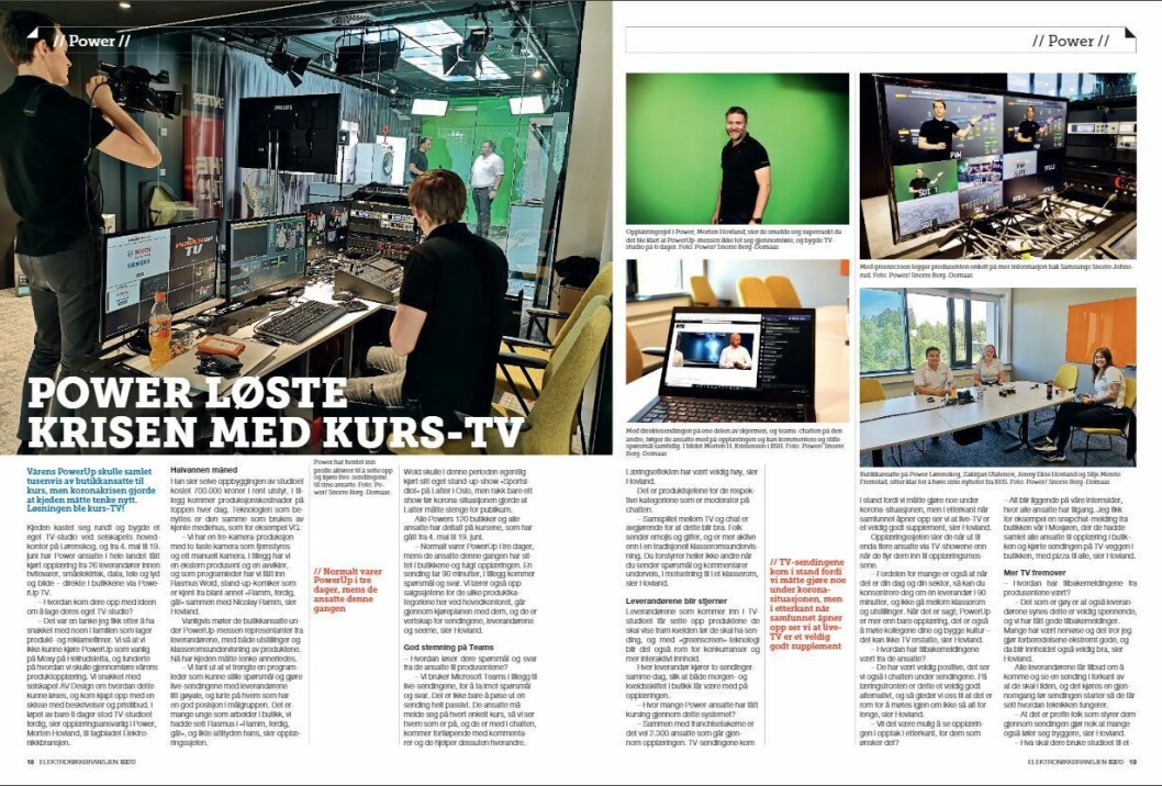 Artikkelen ble første gang publisert i papirutgaven av fagbladet Elektronikkbransjen nr. 3/2020, som ble distribuert 22. juni. <a href="https://www.mypaper.se/html5/customer/248/12881/?page=18" target="_blank" rel="noopener">Her kan du lese artikkelen</a> og bla gjennom digitalutgaven av bladet. Du kan lese alle utgaver av bladet digitalt, fra og med nr. 1/1937, på <a href="https://www.elektronikkbransjen.no/historiskarkiv" target="_blank" rel="noopener">elektronikkbransjen.no/historiskarkiv</a>. Artikkelen ble første gang publisert i papirutgaven av fagbladet Elektronikkbransjen nr. 3/2020, som ble distribuert 22. juni. <a href="https://www.mypaper.se/html5/customer/248/12881/?page=18" target="_blank" rel="noopener">Her kan du lese artikkelen</a> og bla gjennom digitalutgaven av bladet. Du kan lese alle utgaver av bladet digitalt, fra og med nr. 1/1937, på <a href="https://www.elektronikkbransjen.no/historiskarkiv" target="_blank" rel="noopener">elektronikkbransjen.no/historiskarkiv</a>.