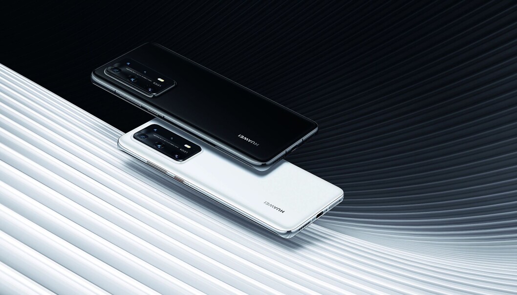 Huawei P40 Pro+ er toppmodellen fra Huawei, men det er fortsatt usikkert om det kommer til det norske markedet. Foto: Huawei. Huawei P40 Pro+ er toppmodellen fra Huawei, men det er fortsatt usikkert om det kommer til det norske markedet. Foto: Huawei.