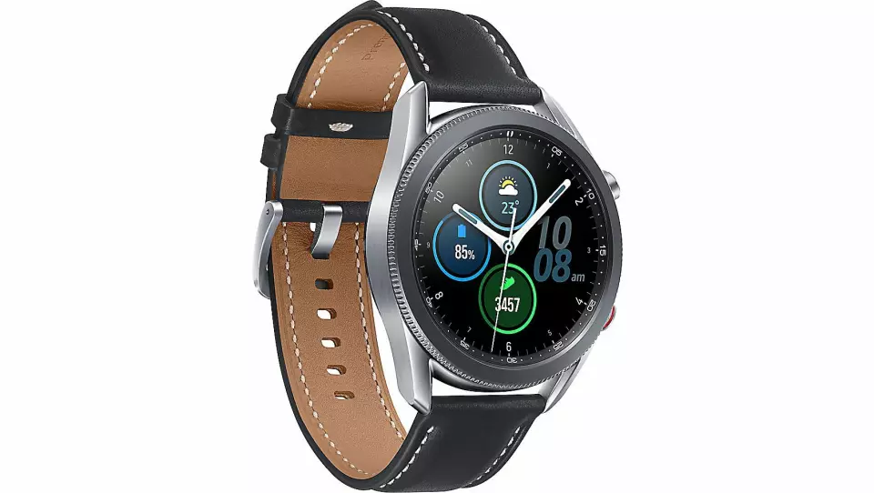 Galaxy Watch3 kommer med støtte for eSIM. Foto: Samsung.
