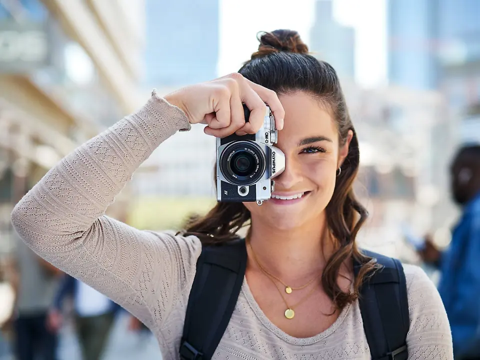 Nye Olympus OM-D E-M10 MK lV har fått ny og større bildebrikke. Foto: Olympus Nye Olympus OM-D E-M10 MK lV har fått ny og større bildebrikke. Foto: Olympus