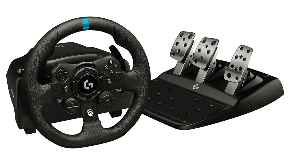 Logitech G923 Racerratt & Pedaler