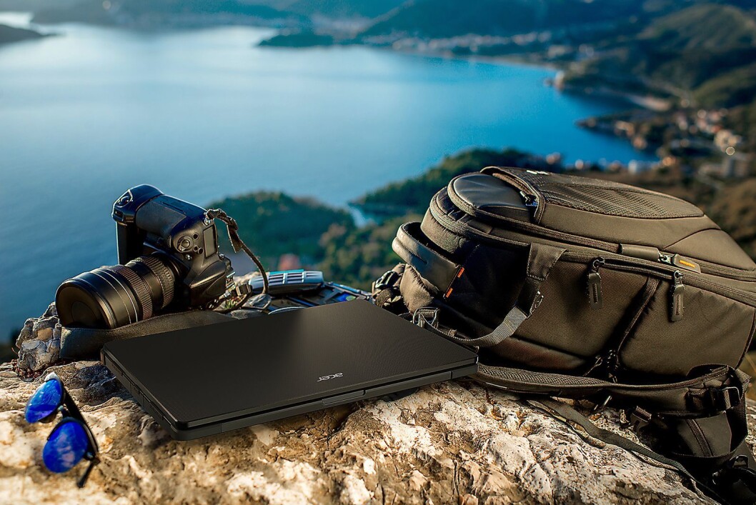 Acer Enduro N3 er en semi-rugged bærbare PC for de som trenger å jobbe i litt mer uvanlige omgivelser. Foto: Acer. Acer Enduro N3 er en semi-rugged bærbare PC for de som trenger å jobbe i litt mer uvanlige omgivelser. Foto: Acer.