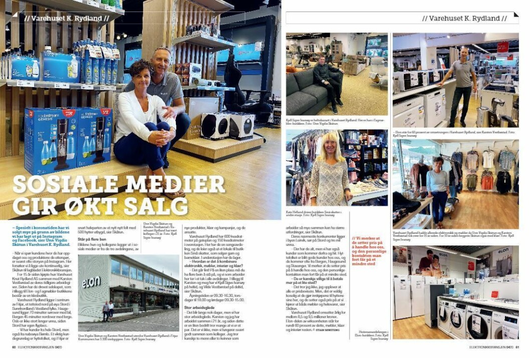 Artikkelen ble første gang publisert i papirutgaven av fagbladet Elektronikkbransjen nr. 4/2020, som ble distribuert 31. august. <a href="https://www.mypaper.se/html5/customer/248/12936/?page=60" target="_blank" rel="noopener">Her kan du lese artikkelen</a> og bla gjennom digitalutgaven av bladet. Du kan lese alle utgaver av bladet digitalt, fra og med nr. 1/1937, på <a href="https://www.elektronikkbransjen.no/historiskarkiv" target="_blank" rel="noopener">elektronikkbransjen.no/historiskarkiv</a>. Artikkelen ble første gang publisert i papirutgaven av fagbladet Elektronikkbransjen nr. 4/2020, som ble distribuert 31. august. <a href="https://www.mypaper.se/html5/customer/248/12936/?page=60" target="_blank" rel="noopener">Her kan du lese artikkelen</a> og bla gjennom digitalutgaven av bladet. Du kan lese alle utgaver av bladet digitalt, fra og med nr. 1/1937, på <a href="https://www.elektronikkbransjen.no/historiskarkiv" target="_blank" rel="noopener">elektronikkbransjen.no/historiskarkiv</a>.