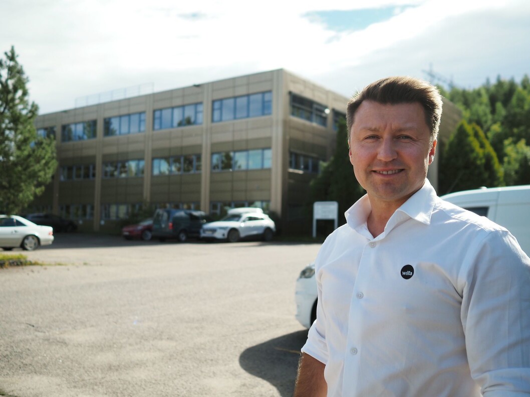 I løpet av oktober flytter Morten Hoff og Wilfa ut fra Industriveien 25 på Skytta i Nittedal, der selskapet har holdt til siden 2000. Foto: Stian Sønsteng. I løpet av oktober flytter Morten Hoff og Wilfa ut fra Industriveien 25 på Skytta i Nittedal, der selskapet har holdt til siden 2000. Foto: Stian Sønsteng.