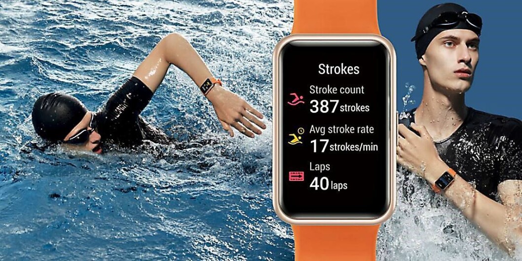 Huawei Watch Fit kommer med en rekke ulike treningsprogram. Foto: Huawei. Huawei Watch Fit kommer med en rekke ulike treningsprogram. Foto: Huawei.