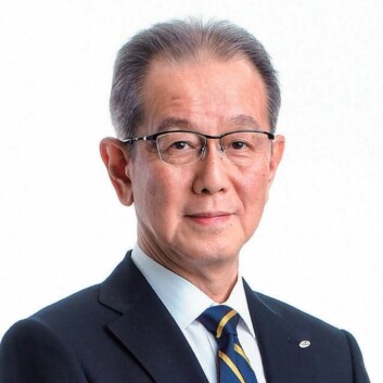 Administrerende direktør Yasuo Takeuchi i Olympus Corporation. Foto: Olympus.