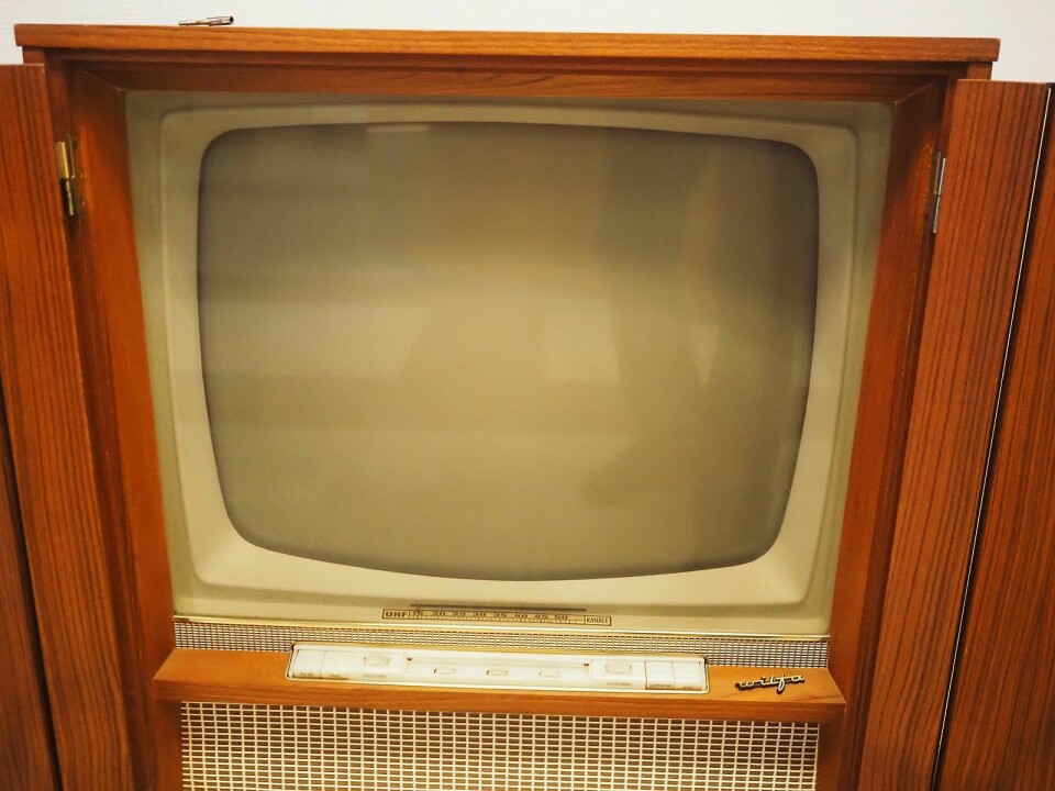 Wilfa har også solgt fjernsynsapparat. Foto: Stian Sønsteng.
