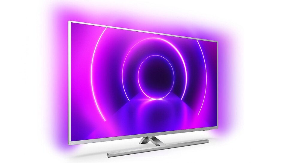 Philips The One PUS85XX er kåret til «Årets budsjett-TV 2020/2021». Foto: Philips. Philips The One PUS85XX er kåret til «Årets budsjett-TV 2020/2021». Foto: Philips.