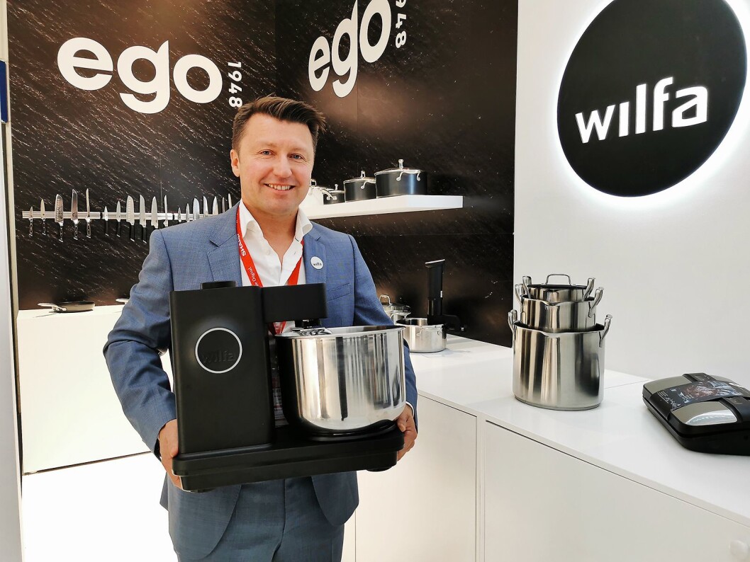 Årets norske leverandør: Morten Hoff i Wilfa på IFA-messen i 2019. Foto: Stian Sønsteng. Årets norske leverandør: Morten Hoff i Wilfa på IFA-messen i 2019. Foto: Stian Sønsteng.