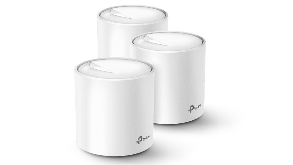 TP-Link Deco X60 er kåret til «Årets hjemmekontorprodukt 2020/2021». Foto: TP-Link.