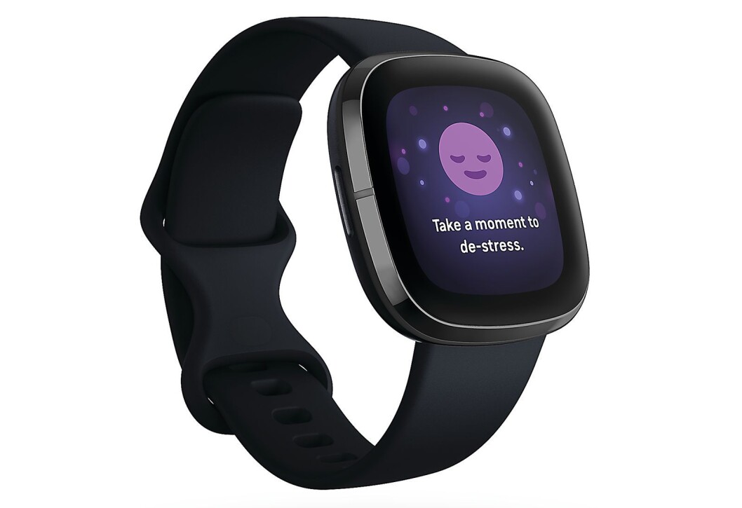 Fitbit Sense kommer i to ulike farger, og man kan kjøpe ekstra bånd i ulike design og materialer. Foto: Fitbit. Fitbit Sense kommer i to ulike farger, og man kan kjøpe ekstra bånd i ulike design og materialer. Foto: Fitbit.