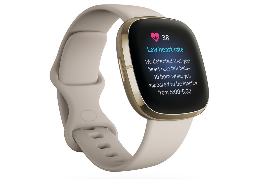 Fitbit Sense kommer i to ulike farger, og man kan kjøpe ekstra bånd i ulike design og materialer. Foto: Fitbit. Fitbit Sense kommer i to ulike farger, og man kan kjøpe ekstra bånd i ulike design og materialer. Foto: Fitbit.