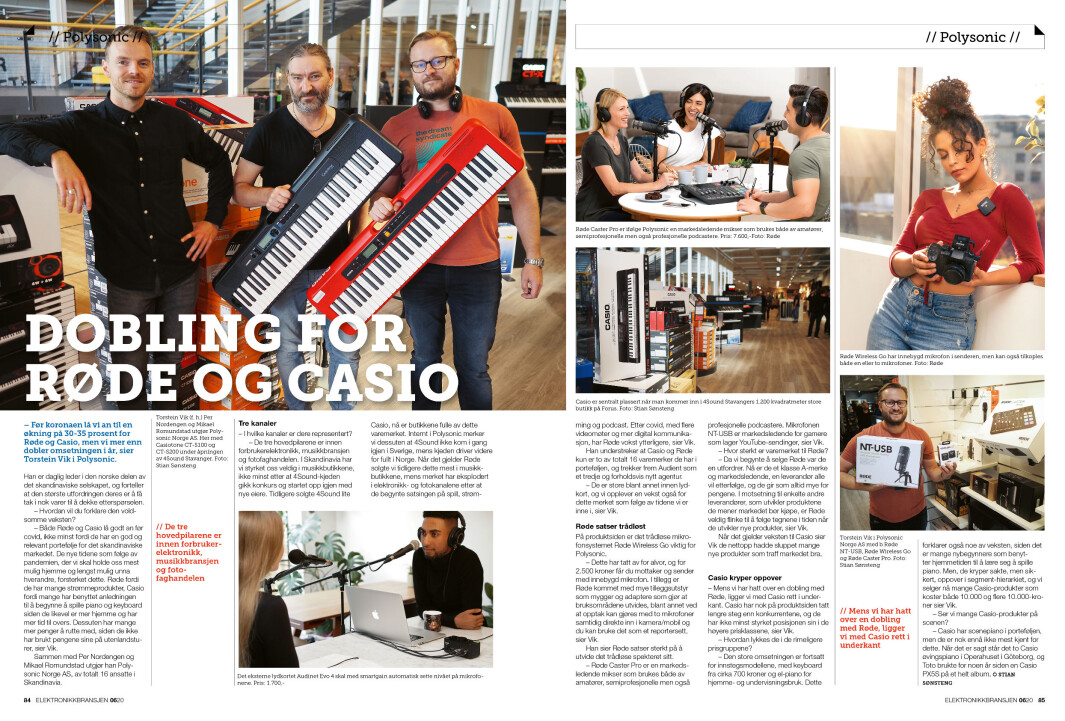 Artikkelen ble første gang publisert i papirutgaven av fagbladet Elektronikkbransjen nr. 6/2020, som ble distribuert 23 november. <a target="_blank" href="https://www.mypaper.se/html5/customer/248/13022/?page=84">Her kan du lese artikkelen</a> og bla gjennom digitalutgaven av bladet. Du kan lese alle utgaver av bladet digitalt, fra og med nr. 1/1937, på <a target="_blank" href="https://www.elektronikkbransjen.no/historiskarkiv">elektronikkbransjen.no/historiskarkiv</a>. Artikkelen ble første gang publisert i papirutgaven av fagbladet Elektronikkbransjen nr. 6/2020, som ble distribuert 23 november. <a target="_blank" href="https://www.mypaper.se/html5/customer/248/13022/?page=84">Her kan du lese artikkelen</a> og bla gjennom digitalutgaven av bladet. Du kan lese alle utgaver av bladet digitalt, fra og med nr. 1/1937, på <a target="_blank" href="https://www.elektronikkbransjen.no/historiskarkiv">elektronikkbransjen.no/historiskarkiv</a>.