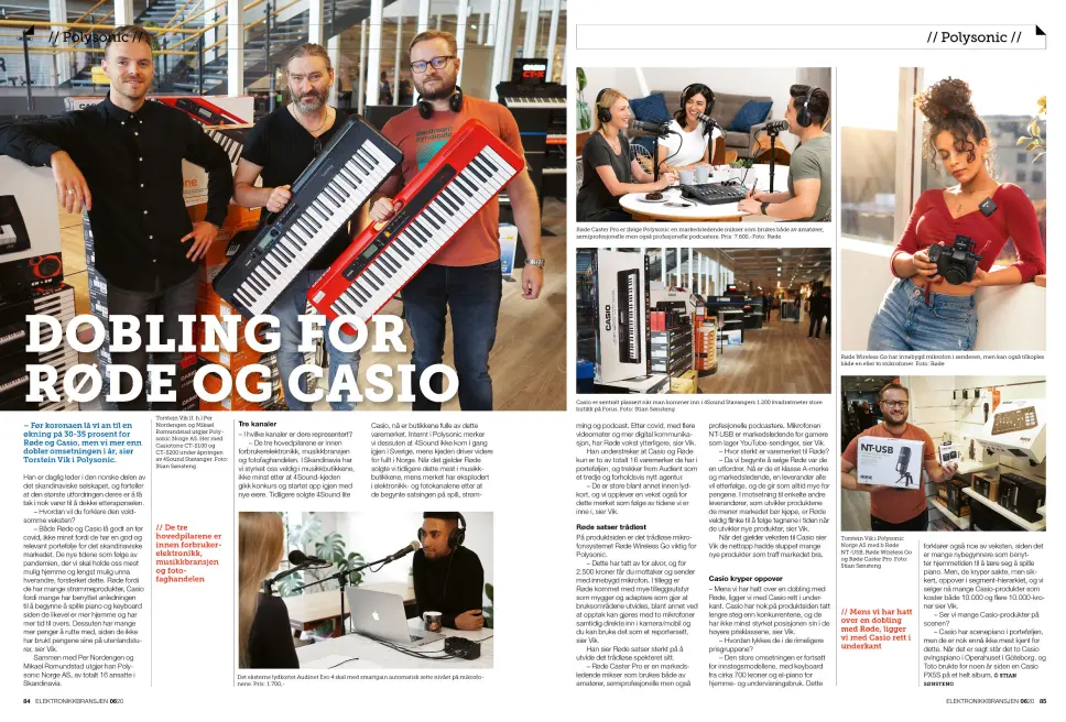 Artikkelen ble første gang publisert i papirutgaven av fagbladet Elektronikkbransjen nr. 6/2020, som ble distribuert 23 november. Her kan du lese artikkelen og bla gjennom digitalutgaven av bladet. Du kan lese alle utgaver av bladet digitalt, fra og med nr. 1/1937, på elektronikkbransjen.no/historiskarkiv. Artikkelen ble første gang publisert i papirutgaven av fagbladet Elektronikkbransjen nr. 6/2020, som ble distribuert 23 november. Her kan du lese artikkelen og bla gjennom digitalutgaven av bladet. Du kan lese alle utgaver av bladet digitalt, fra og med nr. 1/1937, på elektronikkbransjen.no/historiskarkiv.