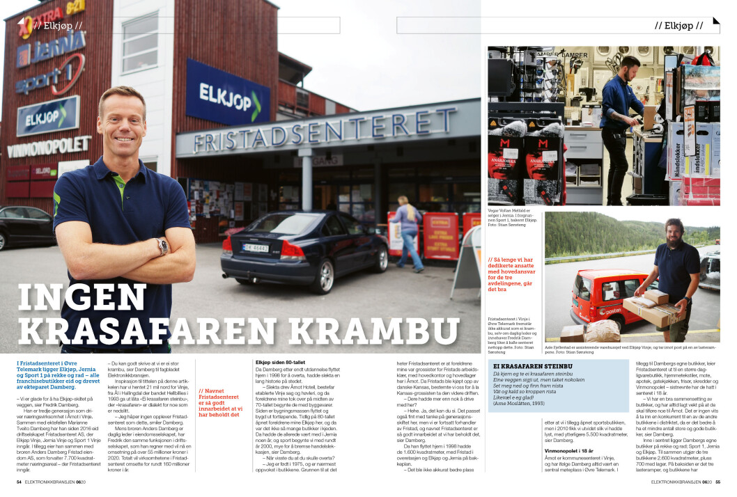 Artikkelen ble første gang publisert i papirutgaven av fagbladet Elektronikkbransjen nr. 6/2020, som ble distribuert 23 november. <a target="_blank" href="https://www.mypaper.se/html5/customer/248/13022/?page=54">Her kan du lese artikkelen</a> og bla gjennom digitalutgaven av bladet. Du kan lese alle utgaver av bladet digitalt, fra og med nr. 1/1937, på <a target="_blank" href="https://www.elektronikkbransjen.no/historiskarkiv">elektronikkbransjen.no/historiskarkiv</a>. Artikkelen ble første gang publisert i papirutgaven av fagbladet Elektronikkbransjen nr. 6/2020, som ble distribuert 23 november. <a target="_blank" href="https://www.mypaper.se/html5/customer/248/13022/?page=54">Her kan du lese artikkelen</a> og bla gjennom digitalutgaven av bladet. Du kan lese alle utgaver av bladet digitalt, fra og med nr. 1/1937, på <a target="_blank" href="https://www.elektronikkbransjen.no/historiskarkiv">elektronikkbransjen.no/historiskarkiv</a>.