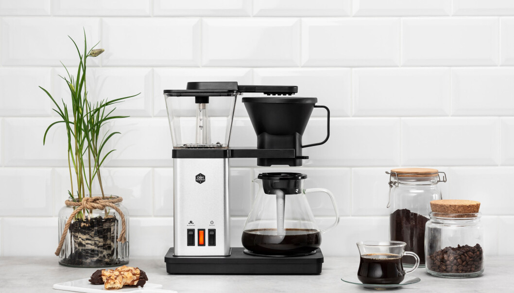 Kaffetrakteren OBH Blooming Coffee Maker ble nylig godkjent av European Coffee Brewing Centre. Foto: OBH Nordica Kaffetrakteren OBH Blooming Coffee Maker ble nylig godkjent av European Coffee Brewing Centre. Foto: OBH Nordica
