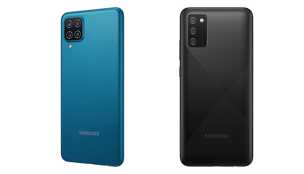 Samsung Galaxy A12 og A02s Samsung Galaxy A12 og A02s