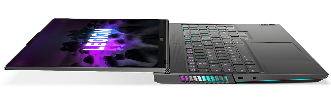 Lenovo Legion 7 er flaggskipet blant spillmodellene, og har fått en høyere 16 tommers skjerm og nytt 16:10 bildeforhold. Foto: Lenovo Lenovo Legion 7 er flaggskipet blant spillmodellene, og har fått en høyere 16 tommers skjerm og nytt 16:10 bildeforhold. Foto: Lenovo