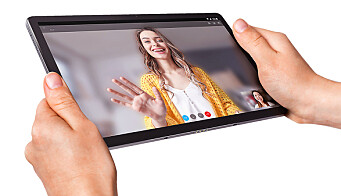 Nettbrettet Lenovo Tab 11 har en 11 tommer skjerm med 2000 x 1200 pikslers oppløsning Nettbrettet Lenovo Tab 11 har en 11 tommer skjerm med 2000 x 1200 pikslers oppløsning