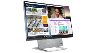 Yoga AIO 7 er en alt-i-ett-maskin med roterbar skjerm. Foto: Lenovo Yoga AIO 7 er en alt-i-ett-maskin med roterbar skjerm. Foto: Lenovo
